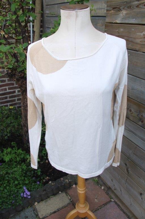 Tuniek ecru/ camel Mart Visser mt 42 Vaste prijs, Mart Visser, Beige, Maat 42/44 (L), Ophalen of Verzenden