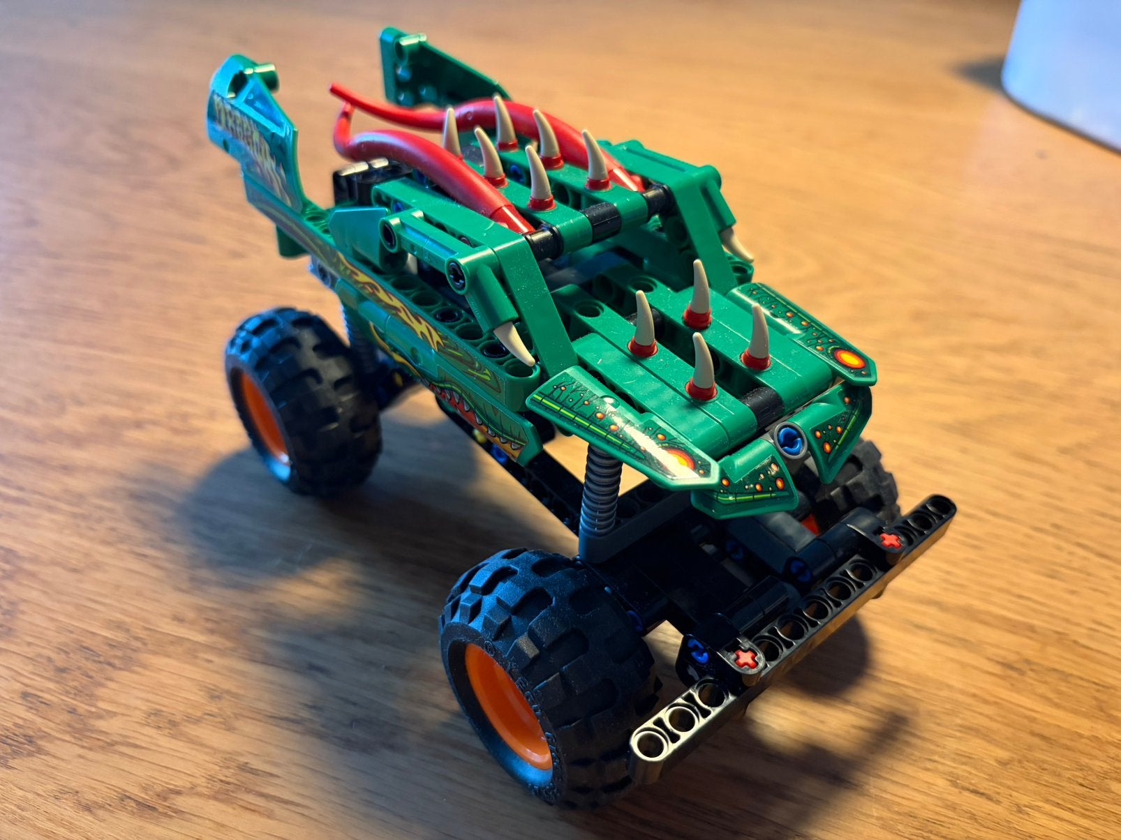 LEGO Technic 42149 Monster Jam Dragon, Lego, Ophalen of Verzenden, Zo goed als nieuw, Complete set