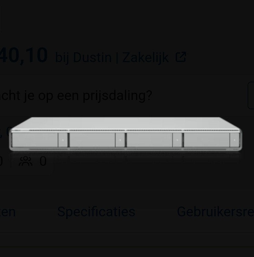 Gezocht  Ubiquiti UniFi Protect Network Video Recorder G2, Ophalen, Zo goed als nieuw