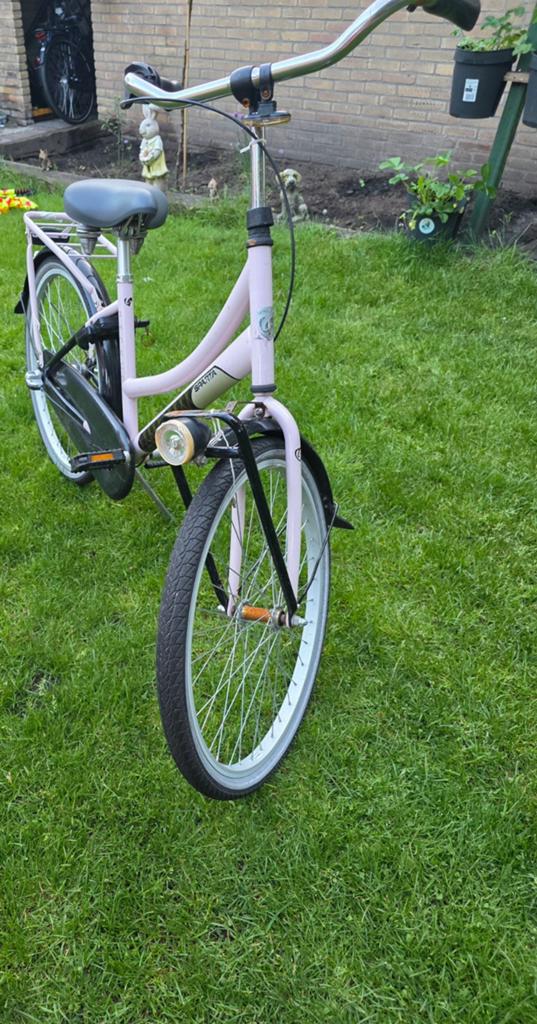 Sparta Pick-Up Meisjesfiets Roze, Terugtraprem, Sparta, Gebruikt, Ophalen of Verzenden