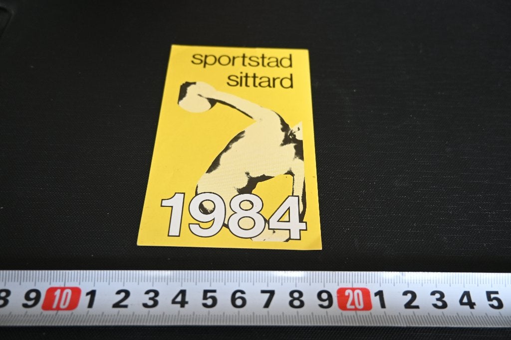 sticker Sportstad Sittard 1984 *, Verzamelen, Ophalen, Zo goed als nieuw