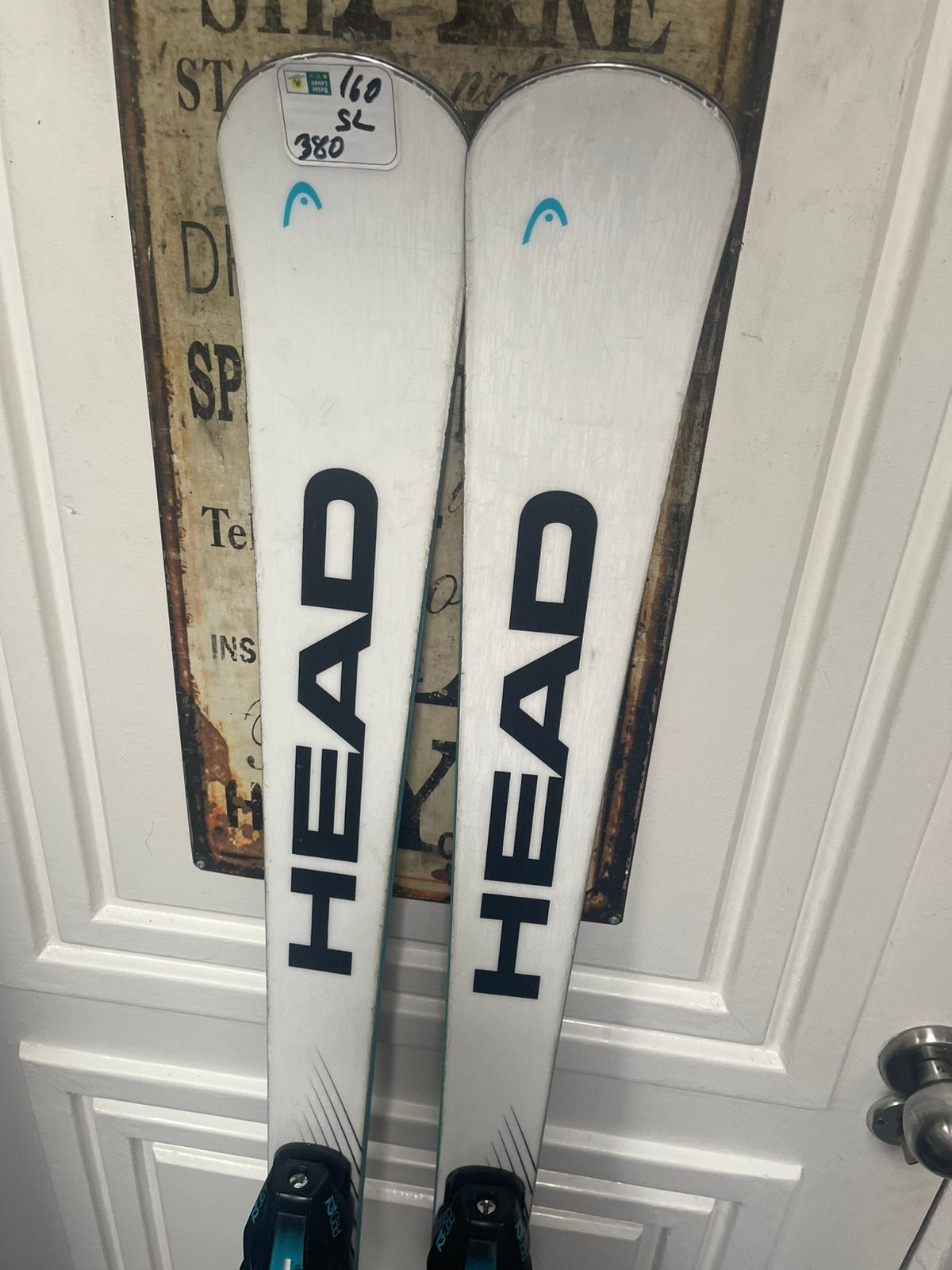 160cm HEAD I. SL WORLDCUP REBELS 900€, Sport en Fitness, 160 tot 180 cm, Ophalen of Verzenden, Zo goed als nieuw, Carve