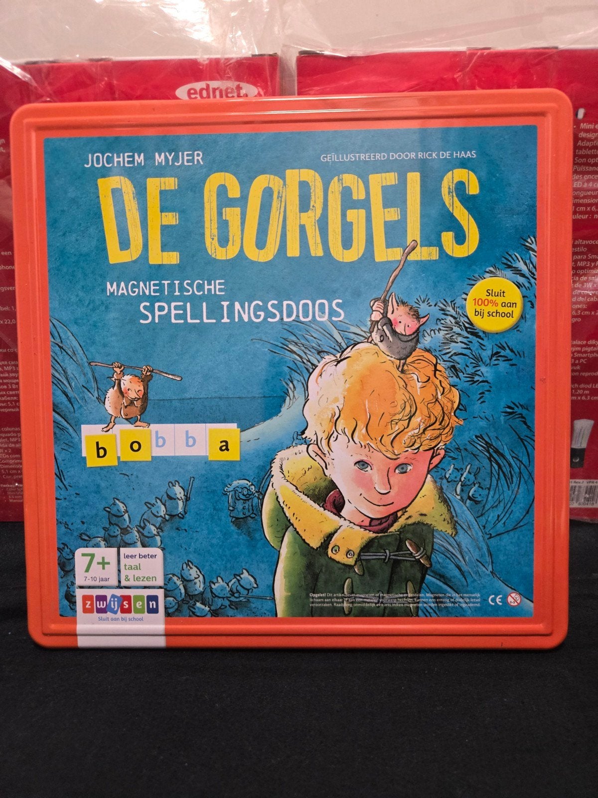 De Gorgels Magnetische Spellingsdoos - Taal en Lezen, Ophalen of Verzenden, Gebruikt, Taal en Lezen