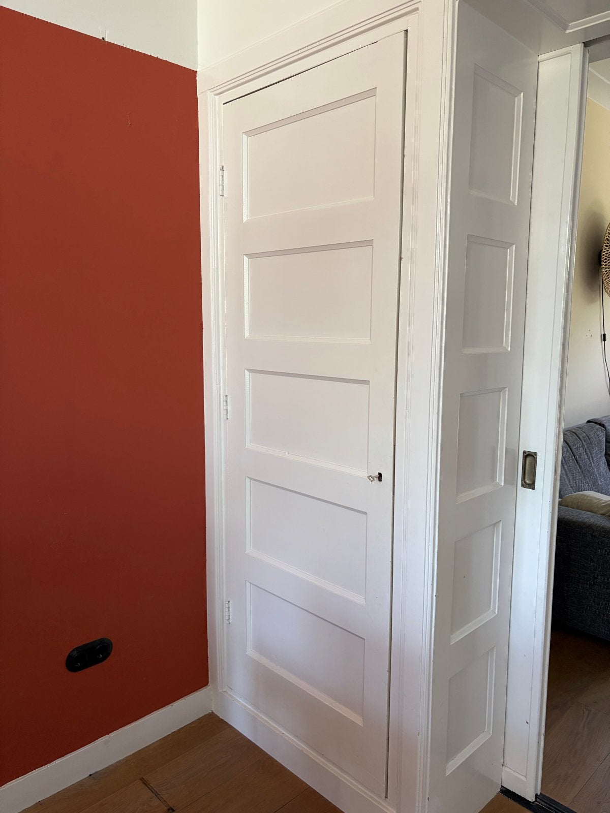 Paneeldeuren kast jaren '30 huis, Ophalen, Gebruikt, Minder dan 80 cm, Binnendeur