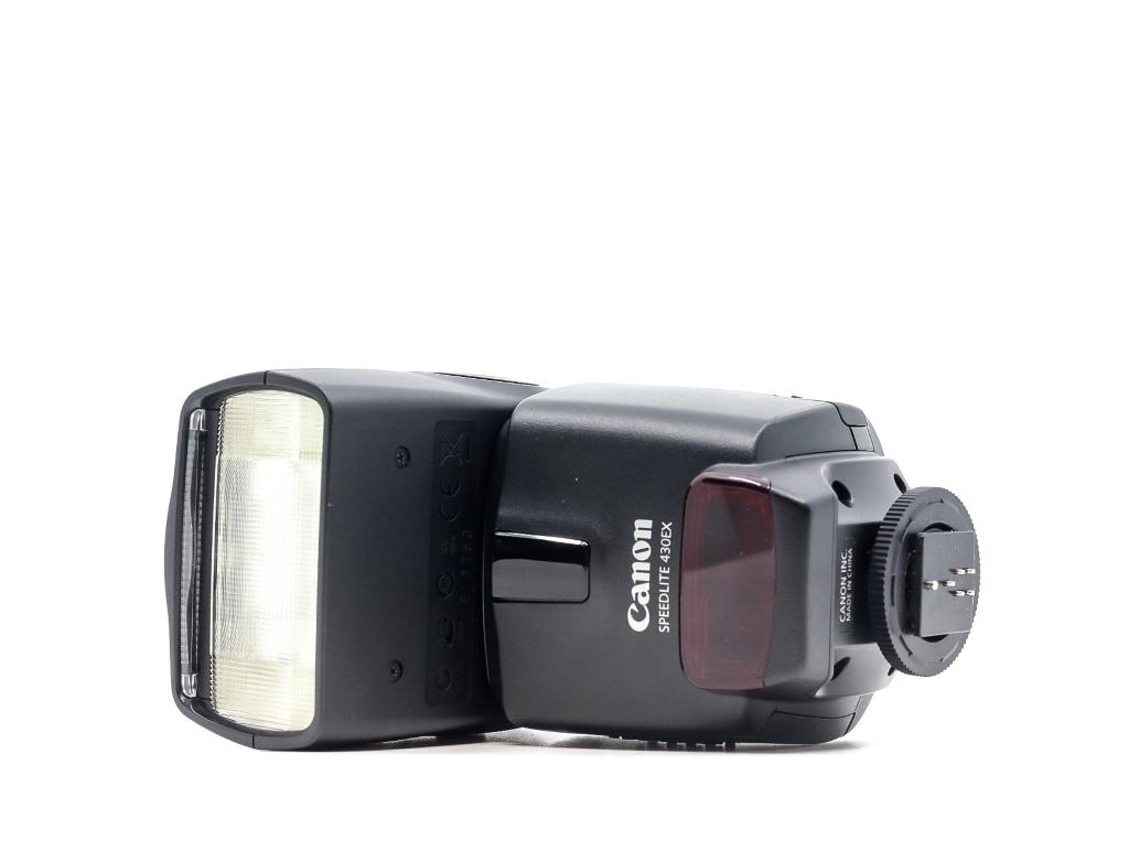 Canon Speedlite 430EX flitser – weinig gebruikt, Ophalen of Verzenden, Gebruikt, Canon, Kantelbaar
