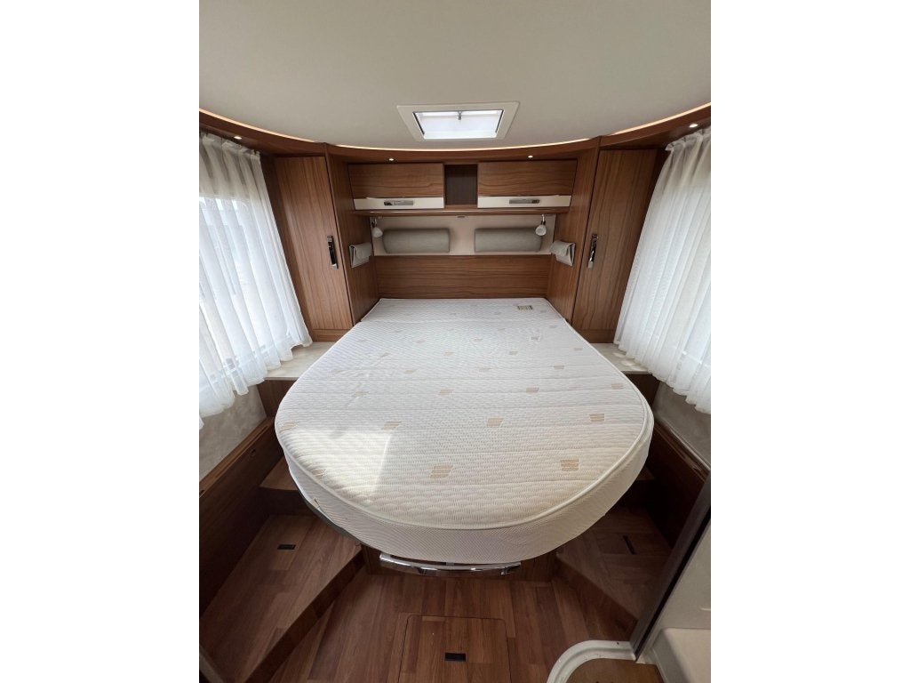 Hymer B598 Premium Line queensbed, hefbed, 699cm, Caravans en Kamperen, Campers, Integraal, Ringverwarming, Fiat, Bedrijf