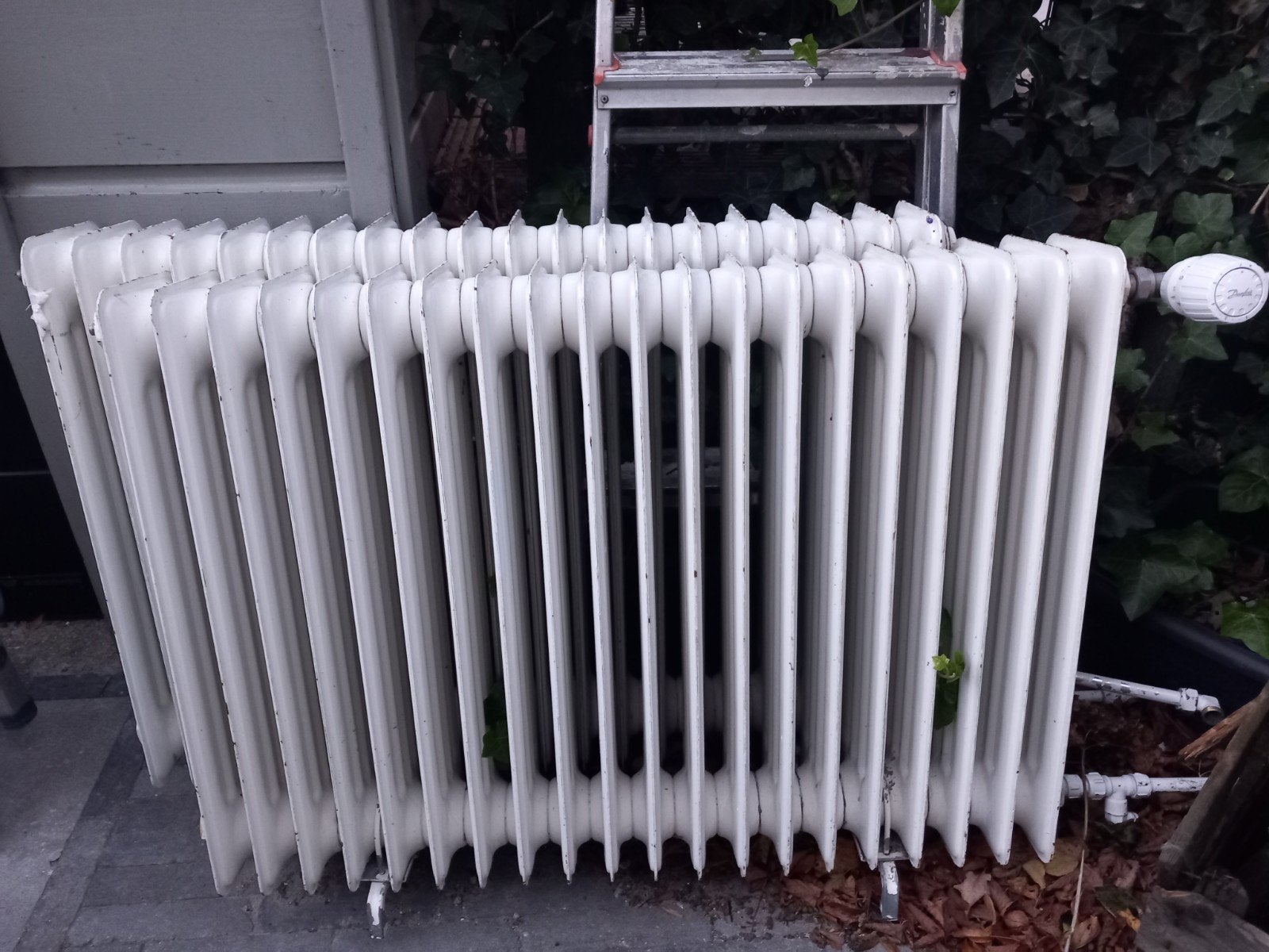 2x Gietijzeren Radiator, Ophalen, Gebruikt, Radiator, 150 cm of meer