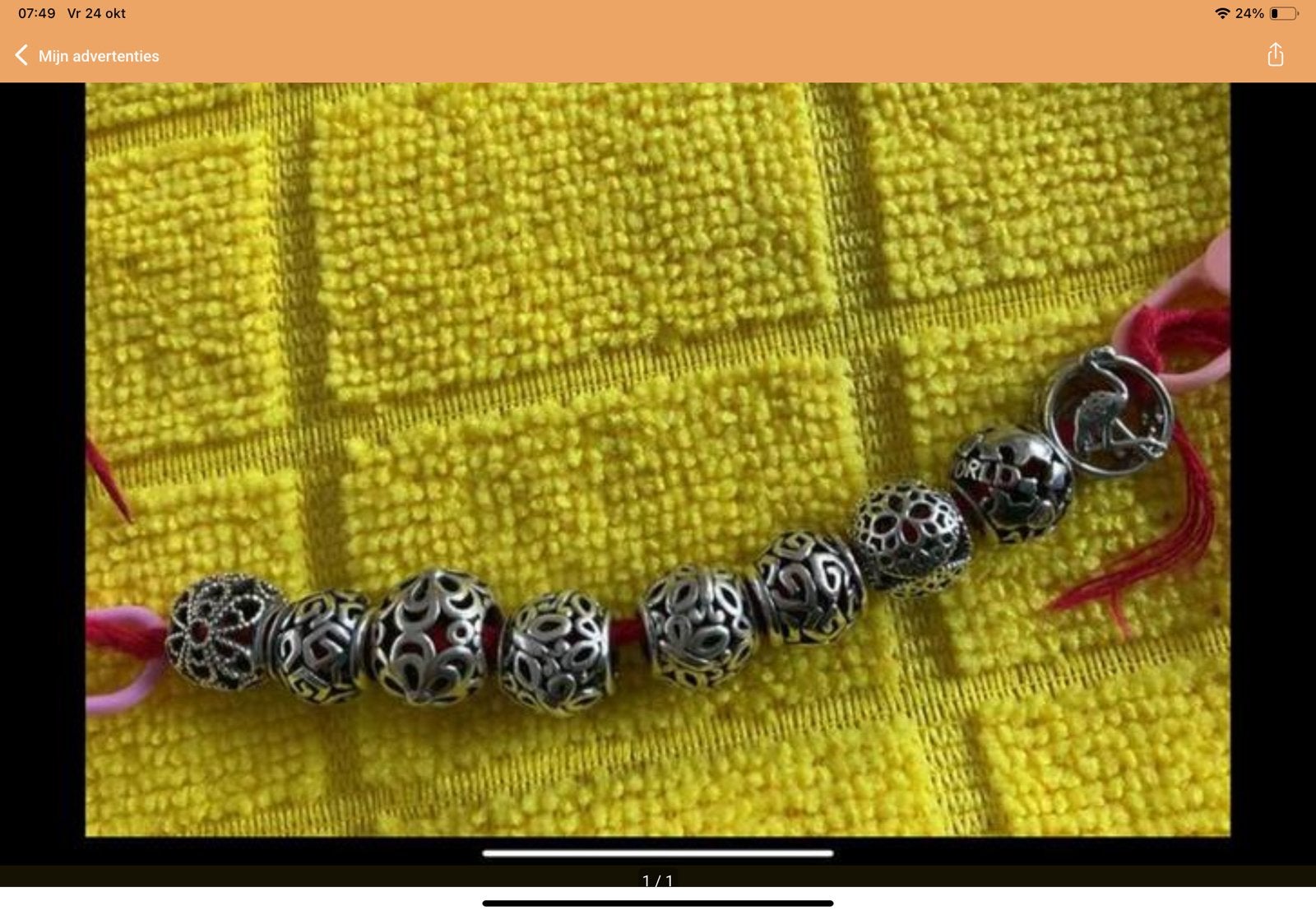 Pandora Bedels prijs per stuk, Sieraden, Tassen en Uiterlijk, Bedels, Verzenden, Pandora, Zo goed als nieuw, 4 bedels of meer