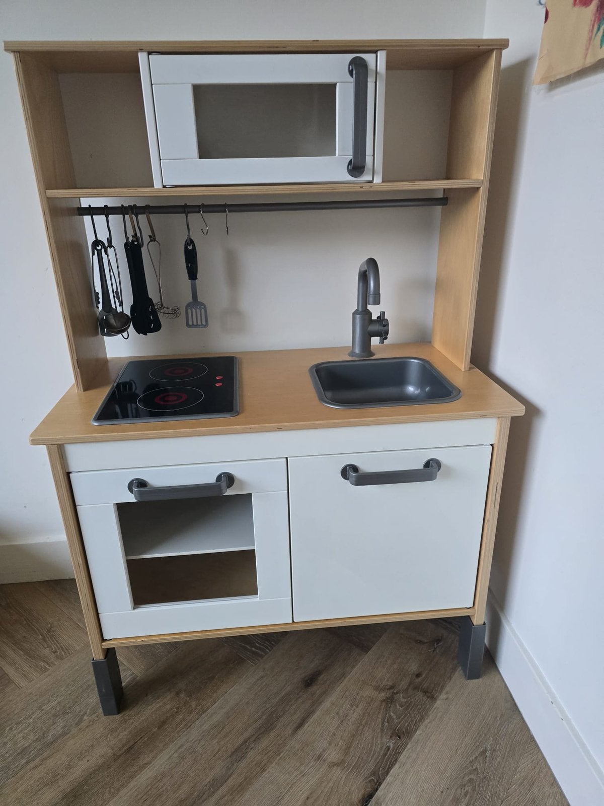 Ikea speelkeuken met keuken gerei, Ophalen, Zo goed als nieuw