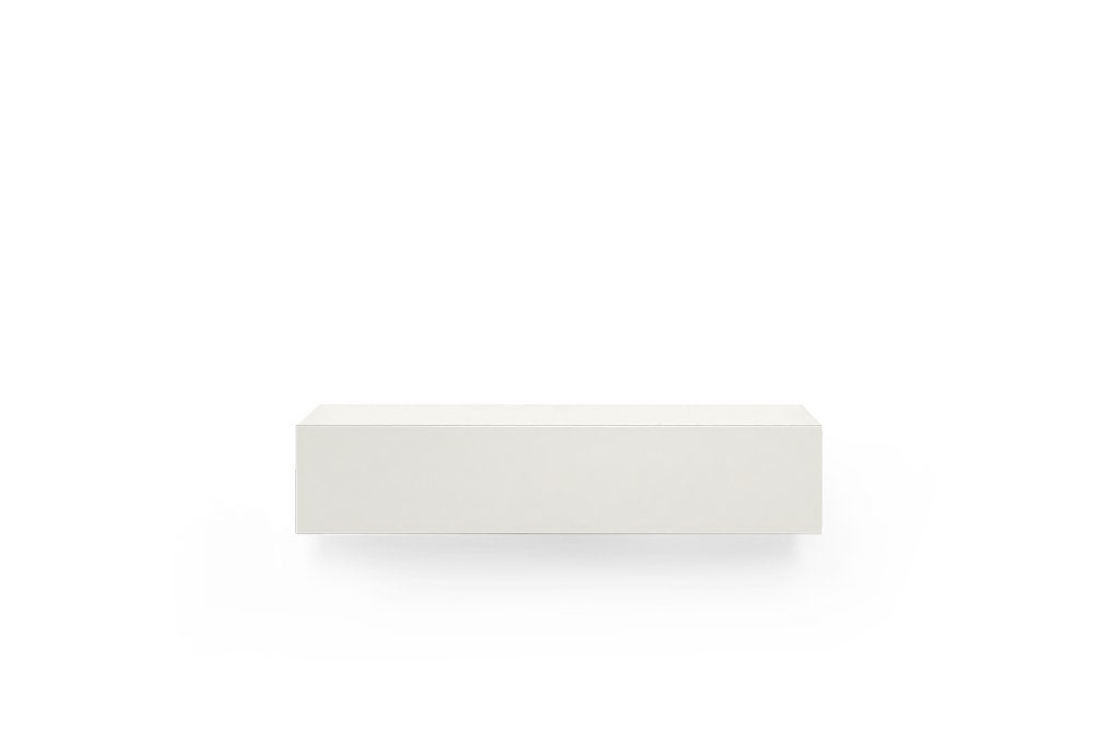 Design TV-meubel in mat wit - minimalistisch 120 x 40 x 25, Ophalen, 100 tot 150 cm, Zo goed als nieuw, Minder dan 100 cm