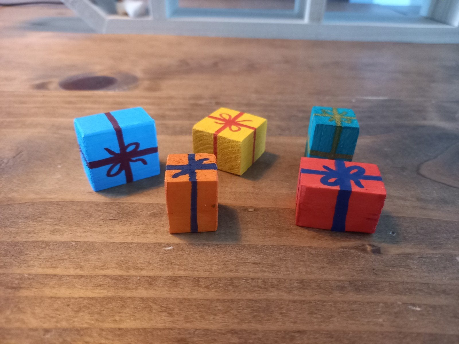 Houten cadeautjes decoratie, Ophalen of Verzenden, Nieuw