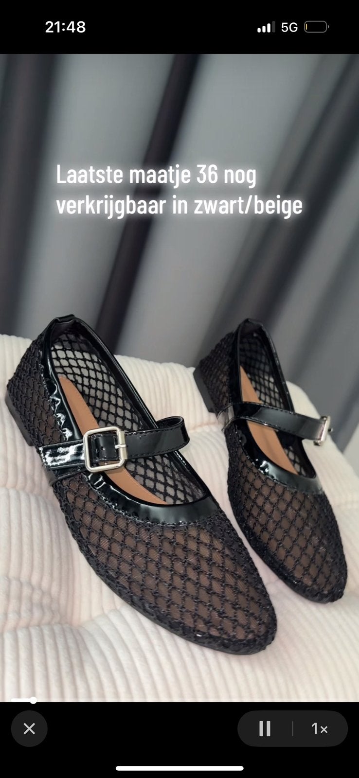 Zwarte ballerina’s, maat 36!, Schoentjes, Meisje, Ophalen of Verzenden, Zo goed als nieuw