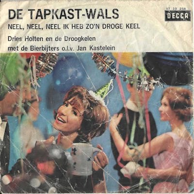 DRIES HOLTEN (Andres) & BIERBIJTERS 1967 NEDERBIET !! H1150, Ophalen of Verzenden, Gebruikt, Pop