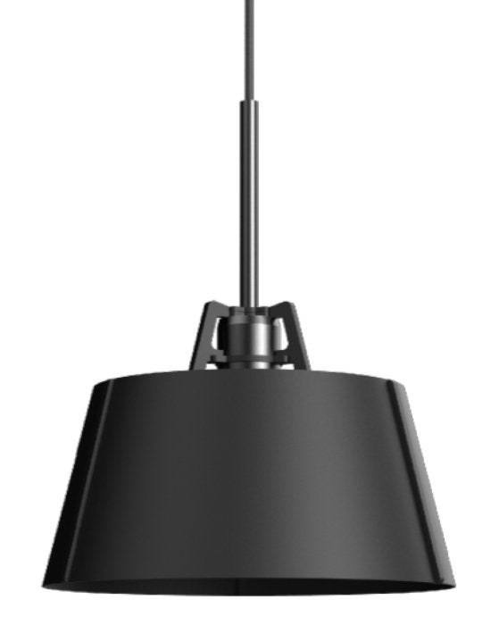 Tonone Bella hanglamp zwart, Ophalen of Verzenden, Zo goed als nieuw, Zwart, Rond
