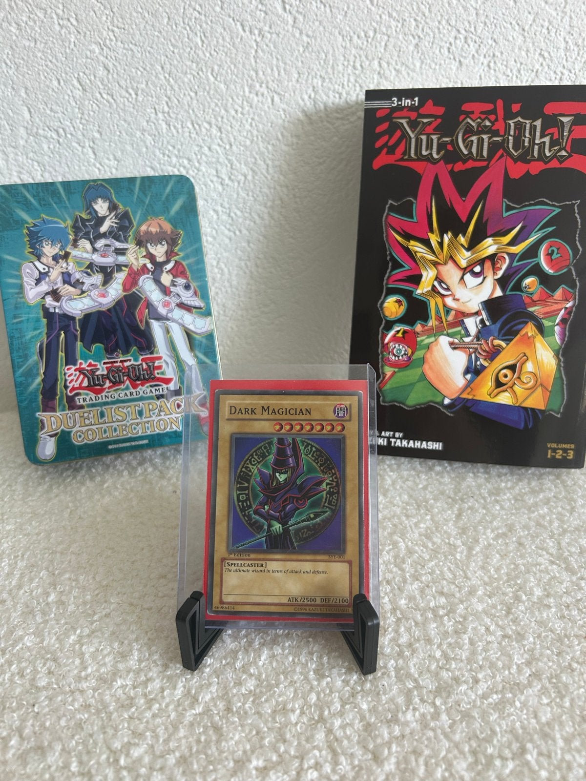 Yu-Gi-Oh kaart! Dark Magician SYE-001 - 1st edition, Verzenden, Zo goed als nieuw, Losse kaart