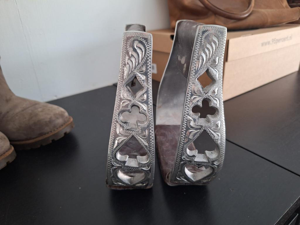 Western beugels aluminium volwassen, Dieren en Toebehoren, Ophalen of Verzenden, Nieuw, Western