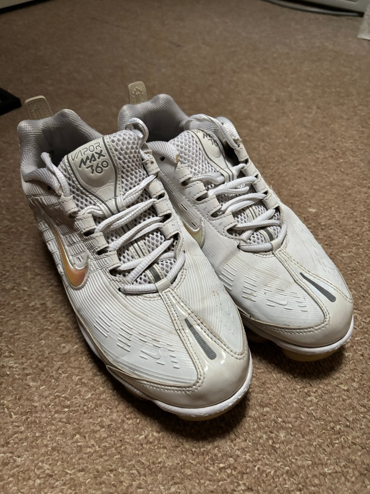 Nike Vapormax 360 -, Wit, Ophalen of Verzenden, Sneakers of Gympen, Gedragen