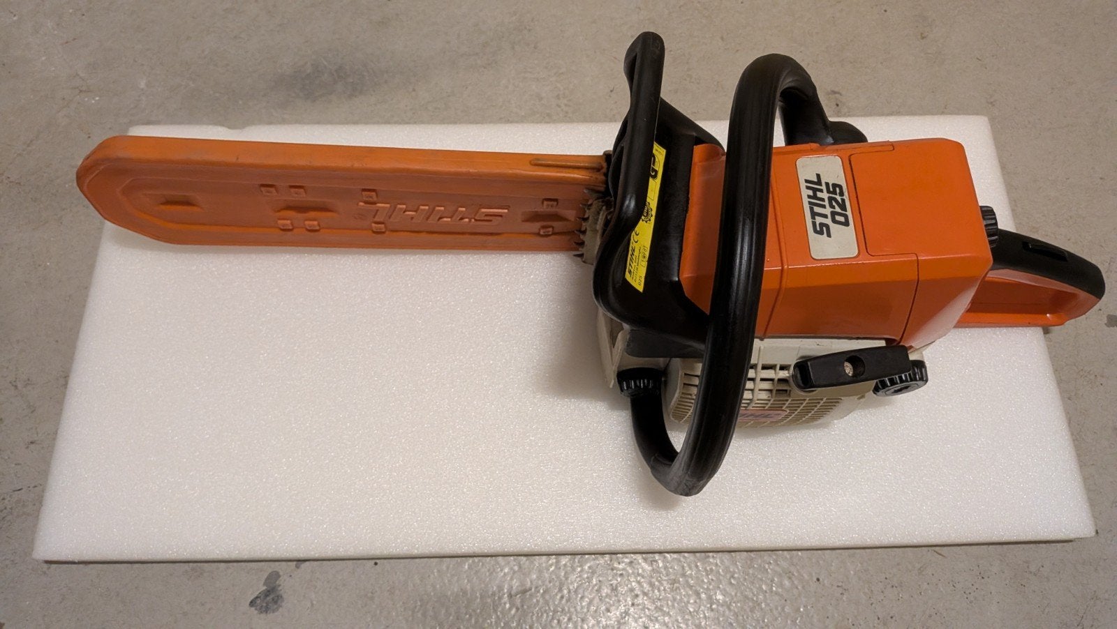 Stihl 025, Tuin en Terras, Ophalen, Zo goed als nieuw, Overige soorten, STIHL