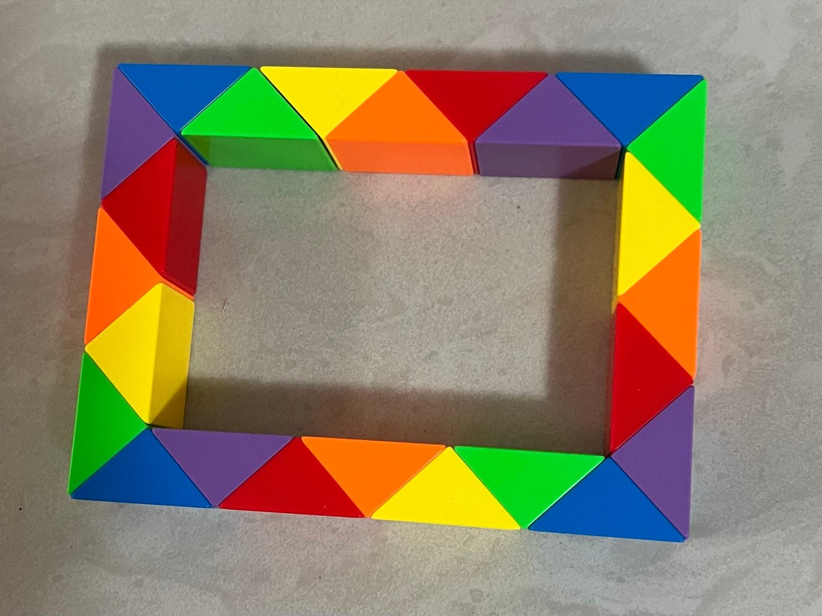 Rubik Slang Regenboog Puzzel ( nieuw), Ophalen of Verzenden, Nieuw