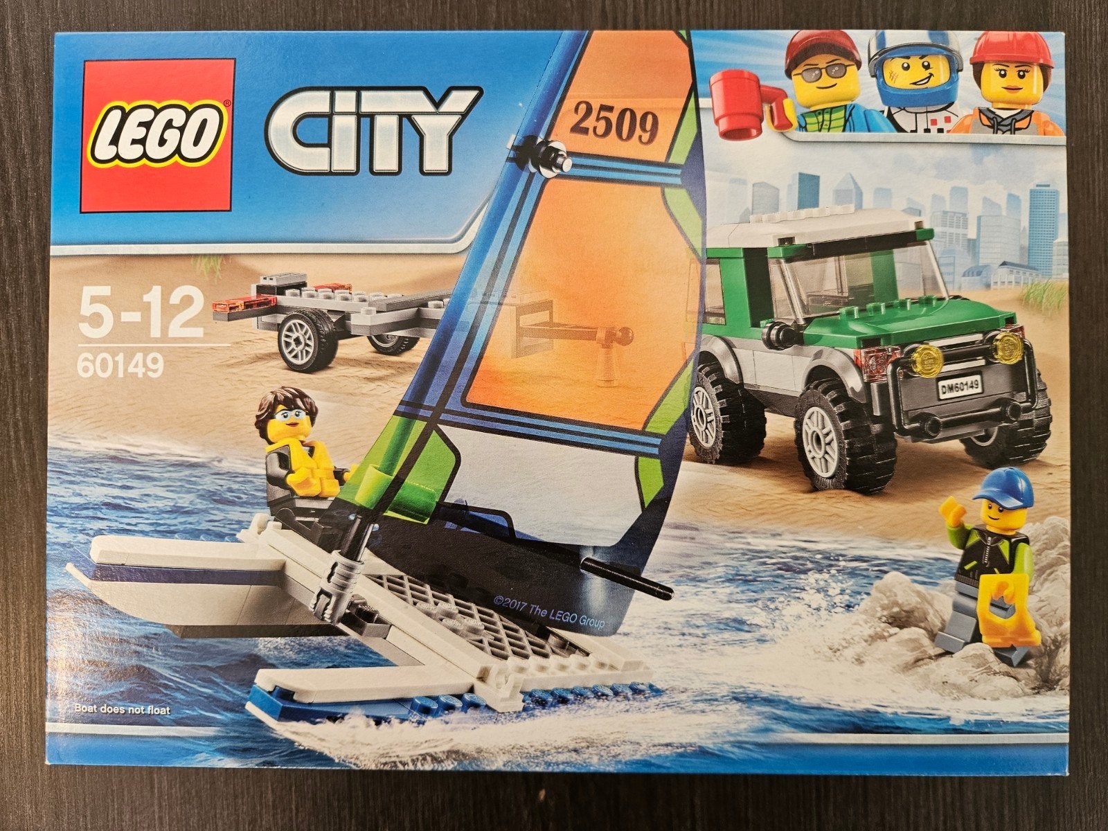 Lego 60149 4x4 met catamaran Nieuw, City, Lego, Nieuw, Ophalen of Verzenden
