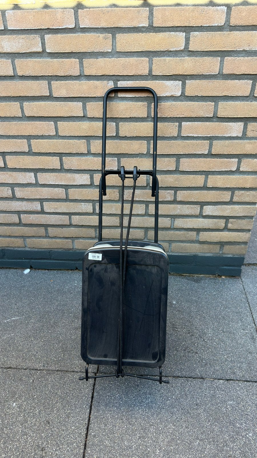 Opvouwbare stalen steekwagen / transporttrolley, Ophalen of Verzenden, Gebruikt