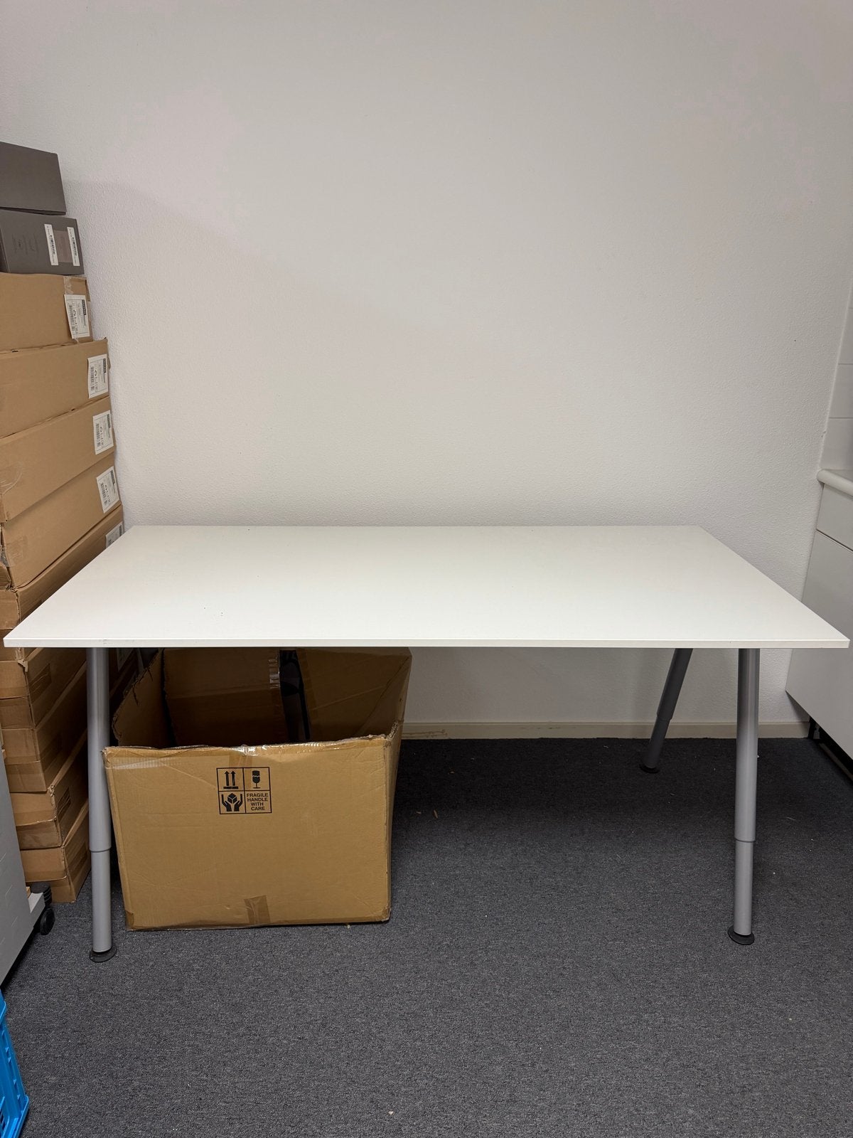 2x IKEA Bureau Tafel 180x80cm - Zo goed als nieuw, Ophalen, Zo goed als nieuw, IKEA
