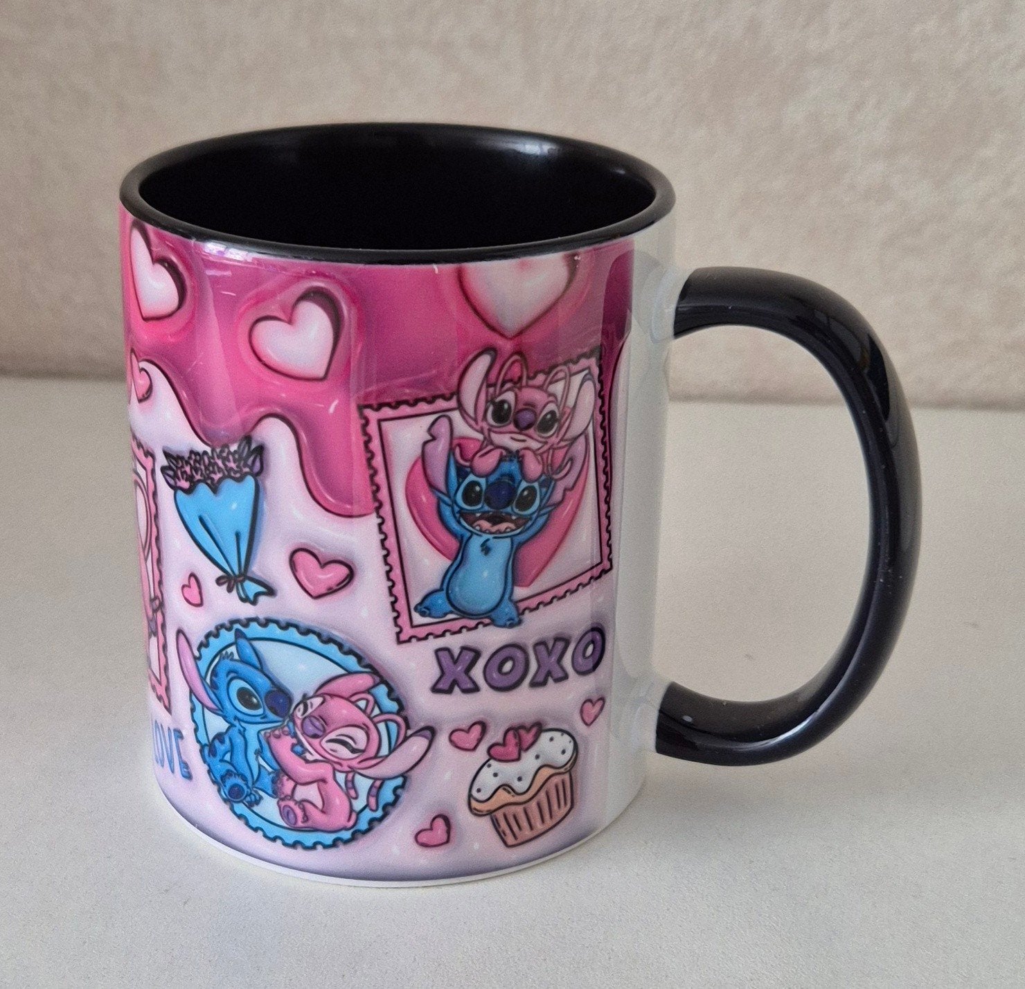 Stitch & Angel beker, Ophalen of Verzenden, Zo goed als nieuw