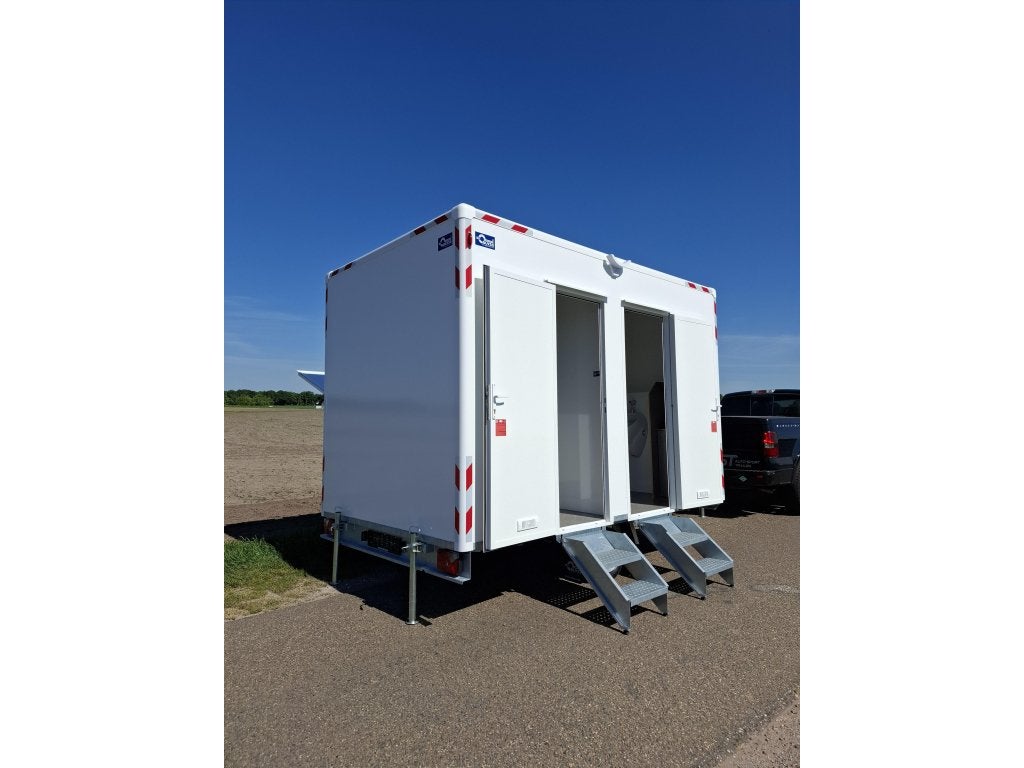 Luxe toiletwagen / wc-wagen 350x220x230 / 1300kg, Nieuw
