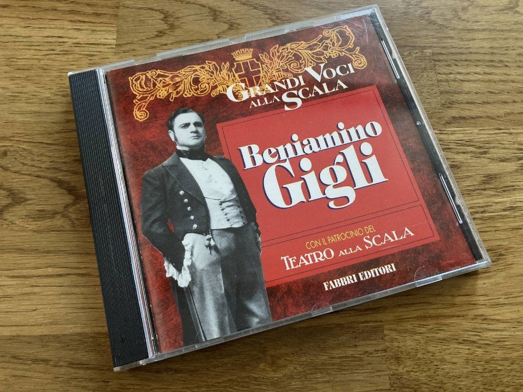Beniamino Gigli / Grandi Voci Alla Scala, Ophalen of Verzenden, Zo goed als nieuw, Overige typen
