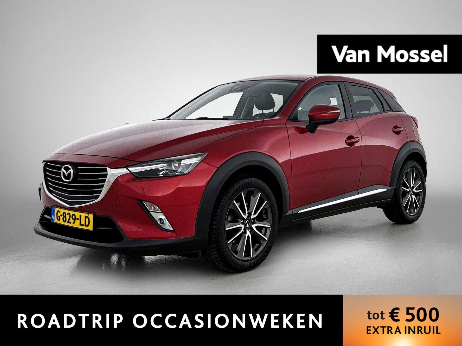 Mazda CX-3 2.0 SkyActiv-G 150 GT-M 4WD AUTOMAAT | LEDER | ST