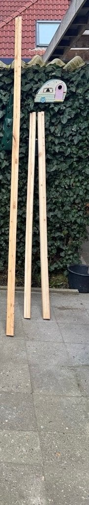 Afdeklatten diverse maten, Ophalen, Gebruikt, 250 cm of meer, Planken
