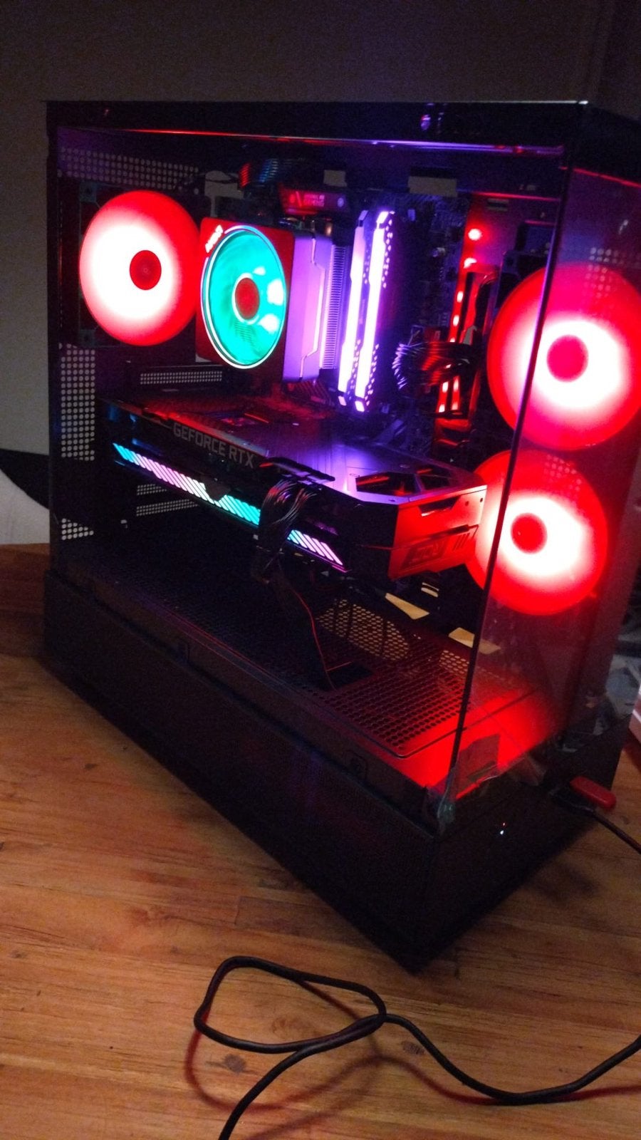 custom gaming PC met een Ryzen 7 3700X en RTX 3060 Ti., Ophalen, Zo goed als nieuw, Gaming, SSD