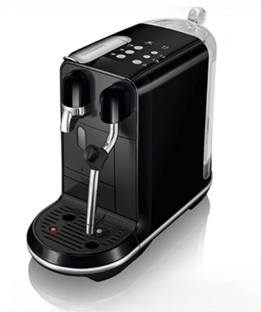 Sage Nespresso Creatista Uno Koffiemachine Zwart - ZGAN, Koffiemachine, Ophalen of Verzenden, Zo goed als nieuw, 1 kopje