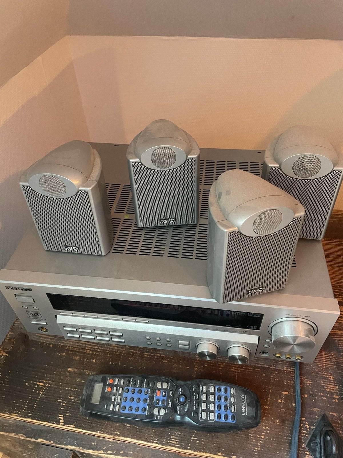 Kenwood KRF-X9060D AV Receiver + afstandsbediening, Gebruikt, Losse componenten, Speakers, Ophalen