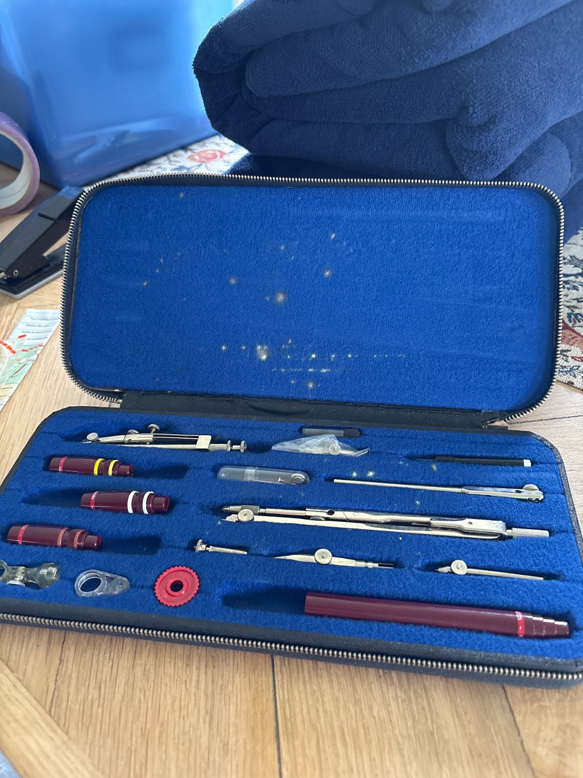 Vintage Rotring Technische Tekenset / Passerset, Ophalen of Verzenden