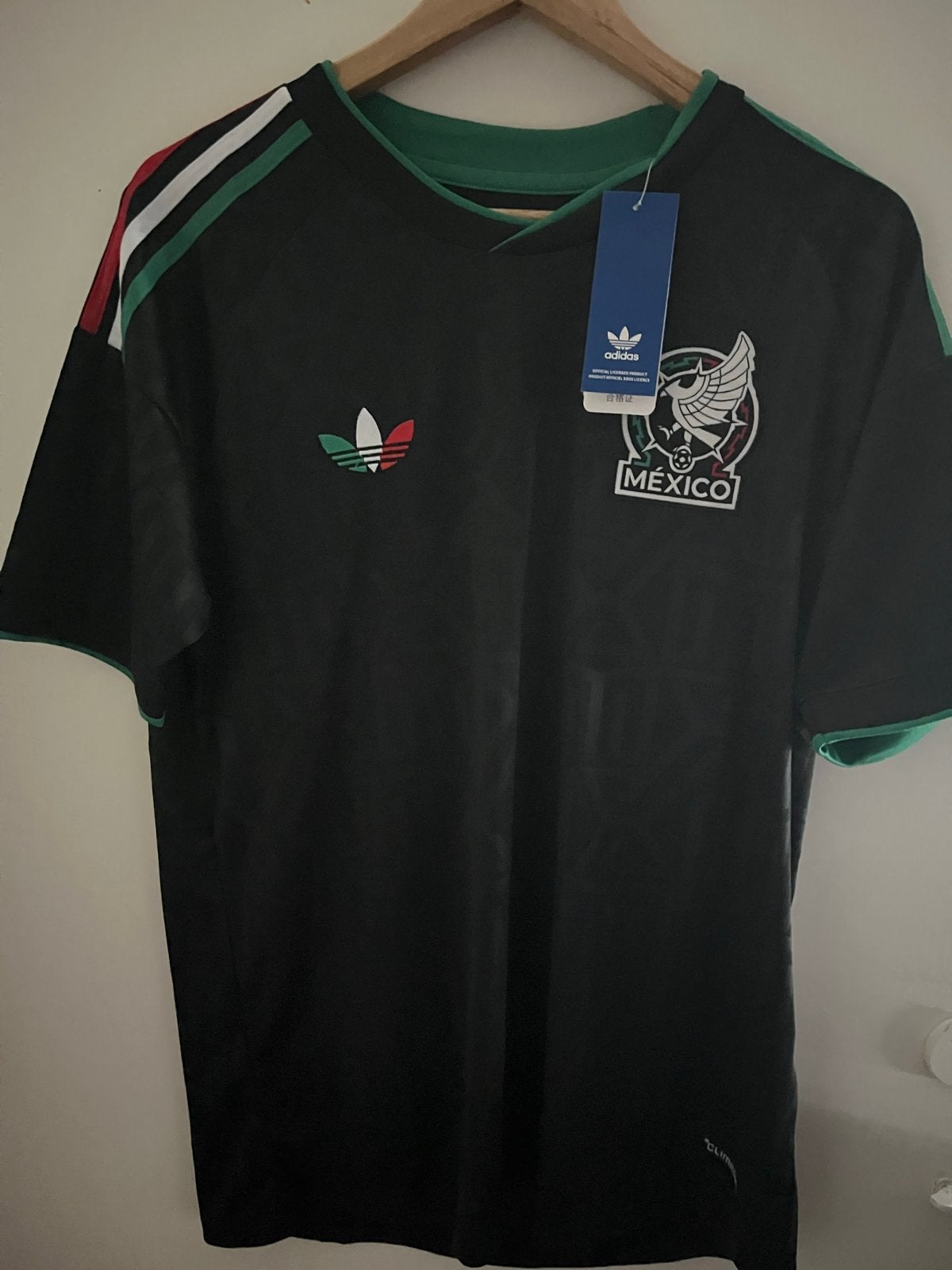 Adidas Mexico Retro Voetbalshirt Maat M - Nieuw met kaartjes, Kleding | Heren, Ophalen of Verzenden, Nieuw, Maat 48/50 (M), Zwart
