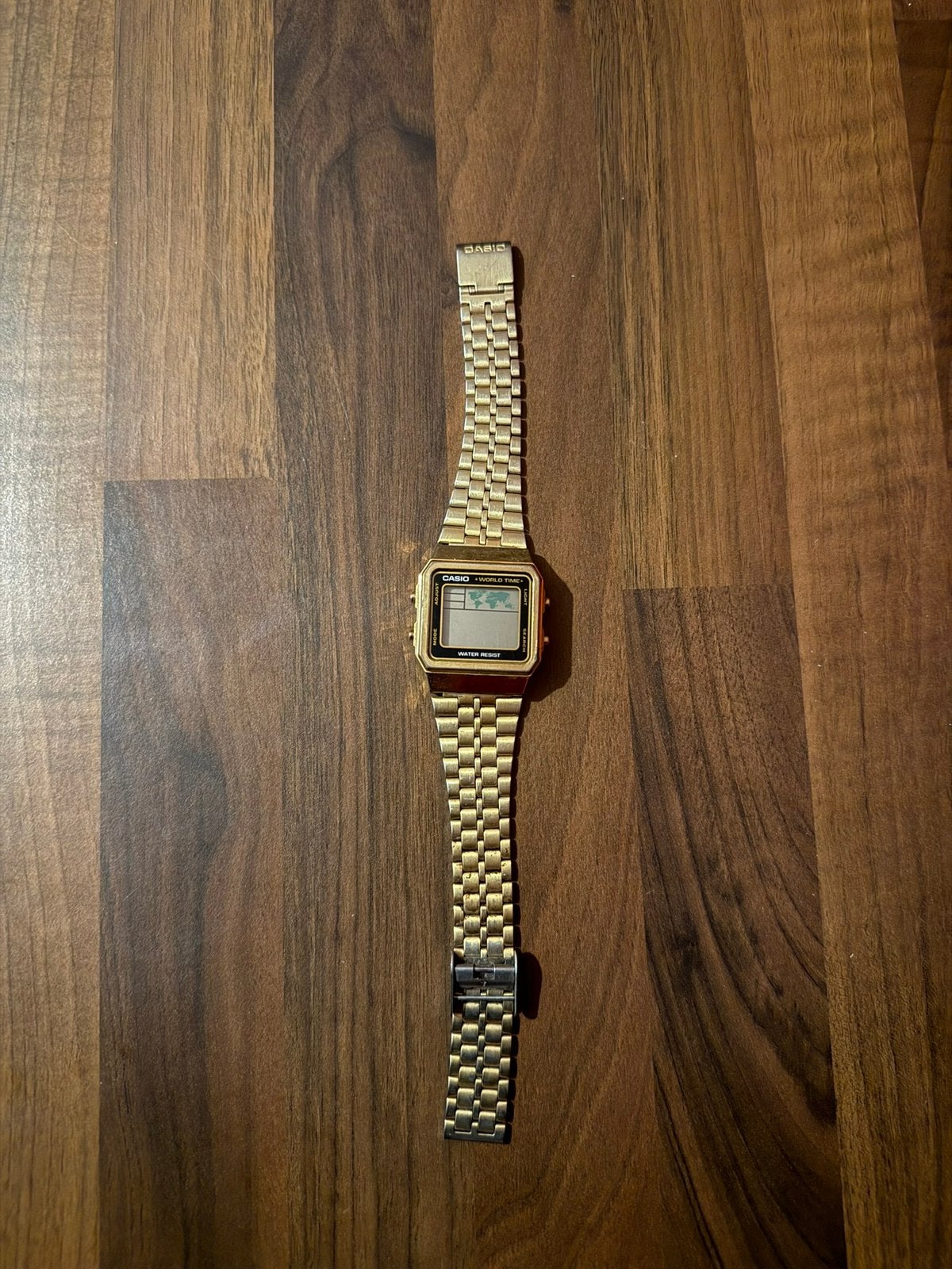 Casio a500WE, Sieraden, Tassen en Uiterlijk, Horloges | Dames, Ophalen of Verzenden, Zo goed als nieuw, Staal, Overige merken