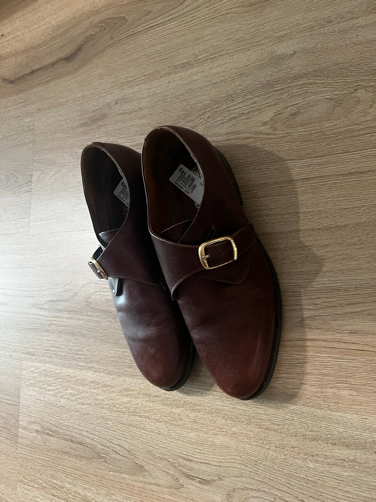 Nette schoenen met gesp maat 41, Ophalen of Verzenden, Zo goed als nieuw, Bruin, Gespschoenen