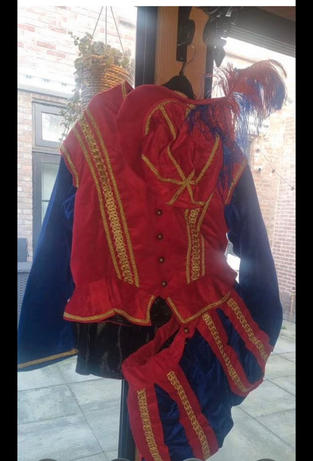 Zwarte pietenpak, Diversen, Sinterklaas, Ophalen of Verzenden, Zo goed als nieuw