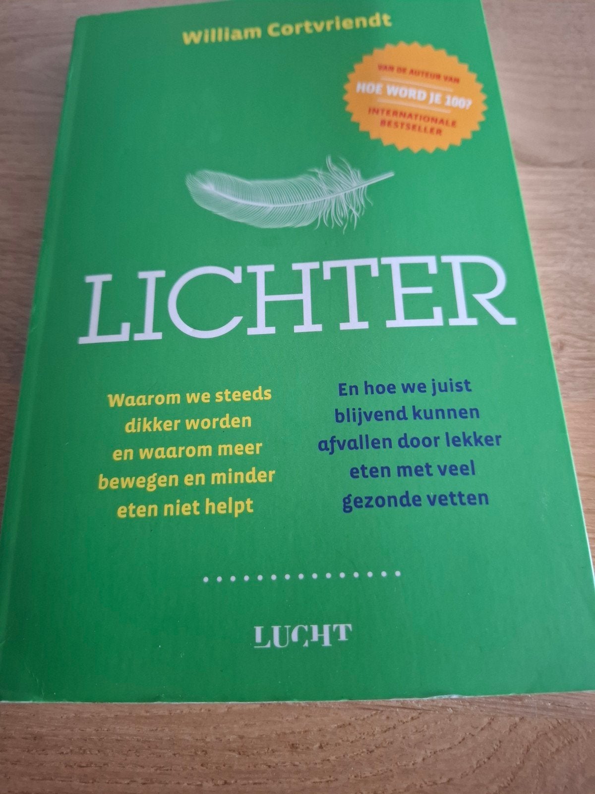 Lichter - William Cortvriendt (Internationale Bestseller), Boeken, Ophalen of Verzenden, Zo goed als nieuw, Dieet en Voeding, William Cortvriendt