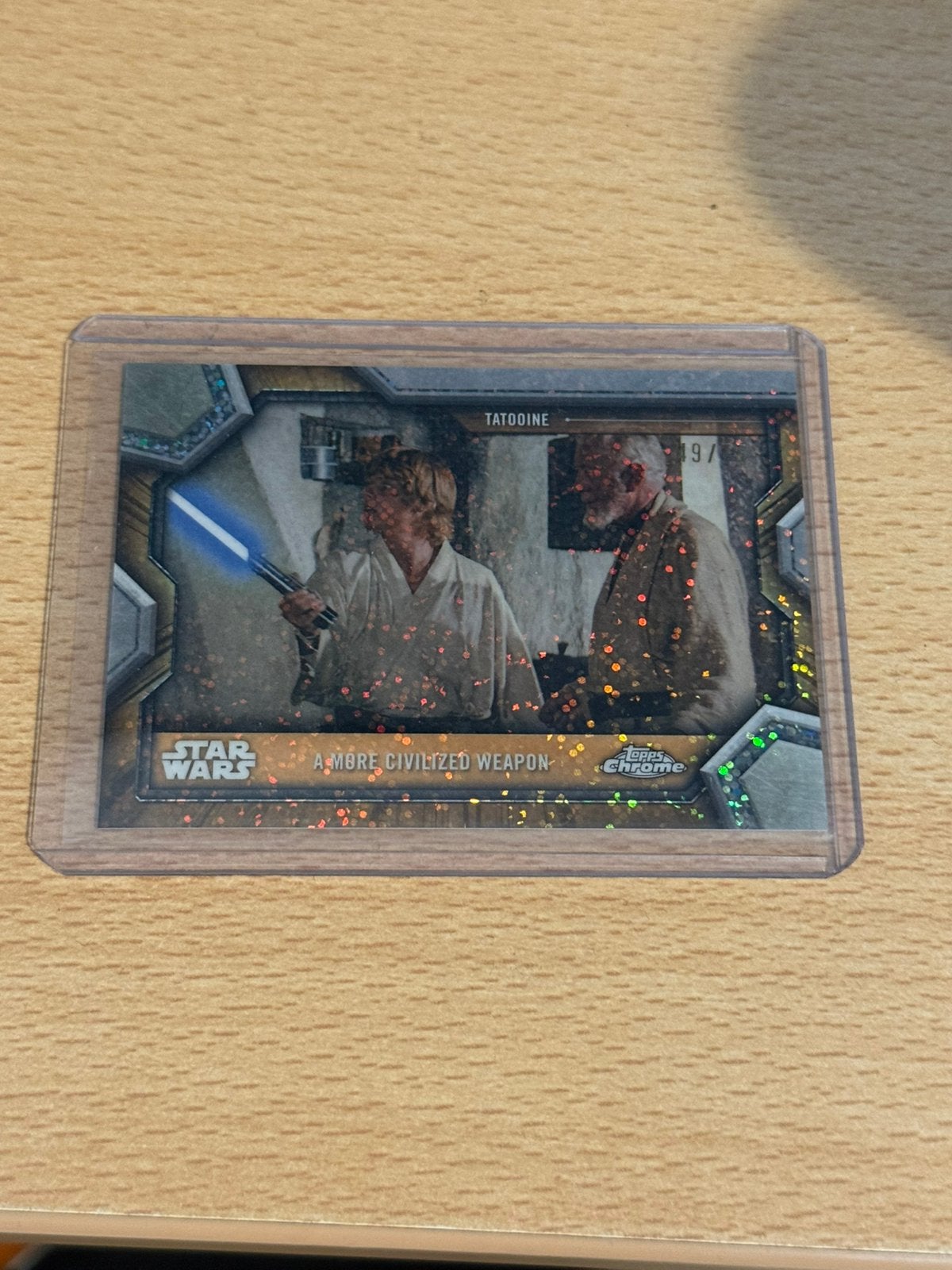 Star Wars Topps Chrome A More Civilized Weapon Parallel49/75, Ophalen of Verzenden, Nieuw