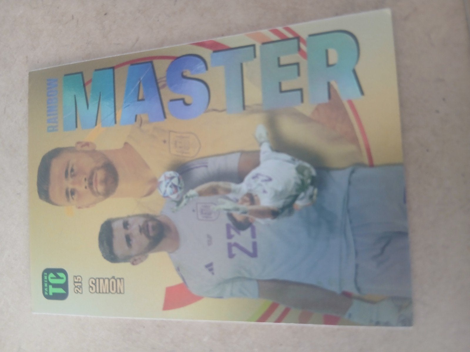 Panini Rainbow Master Voetbalplaatjes - Haaland, Sané, Simón, Ophalen of Verzenden, Zo goed als nieuw, Buitenlandse clubs, Spelerskaart