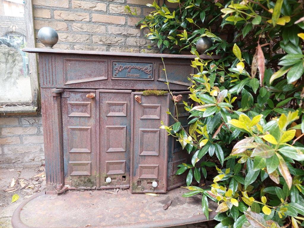 Oude kachel, Tuin en Terras, Terrasverwarmers, Ophalen, Gebruikt