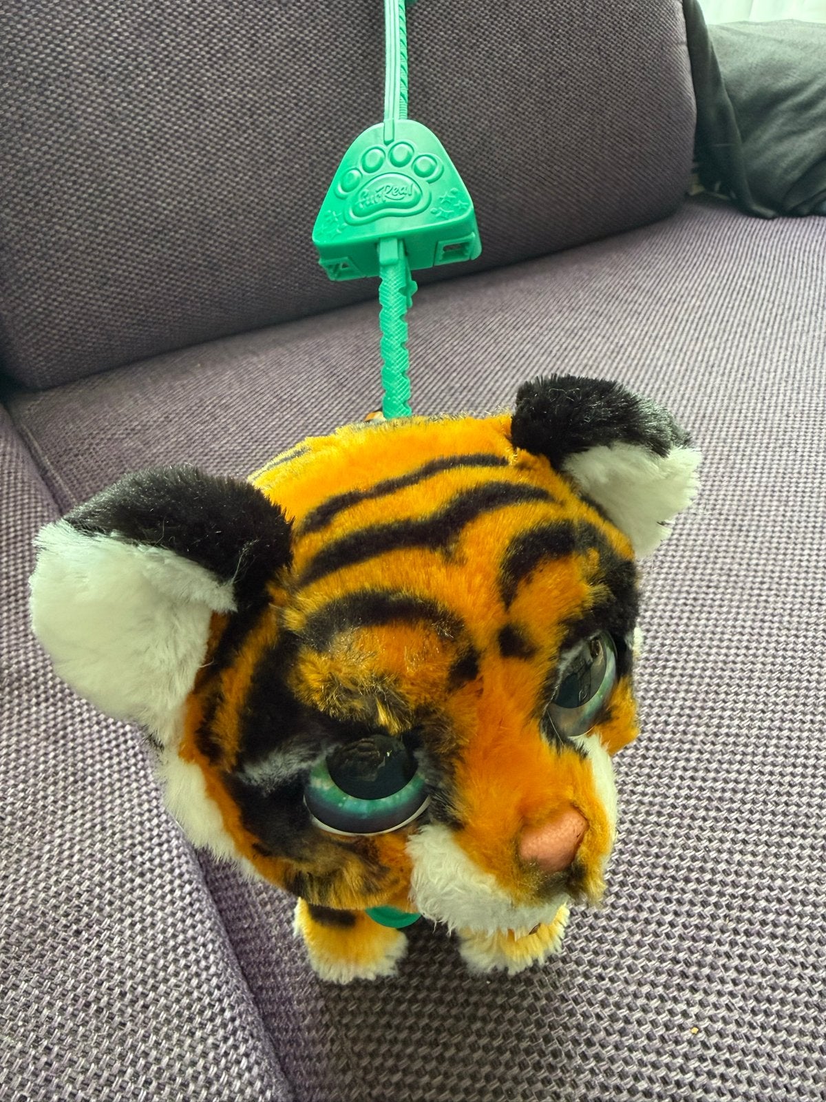 furReal Walkalots Big Wags Tijger - Interactief Knuffeldier, Oranje, Gebruikt, Overige merken, Overige karakters