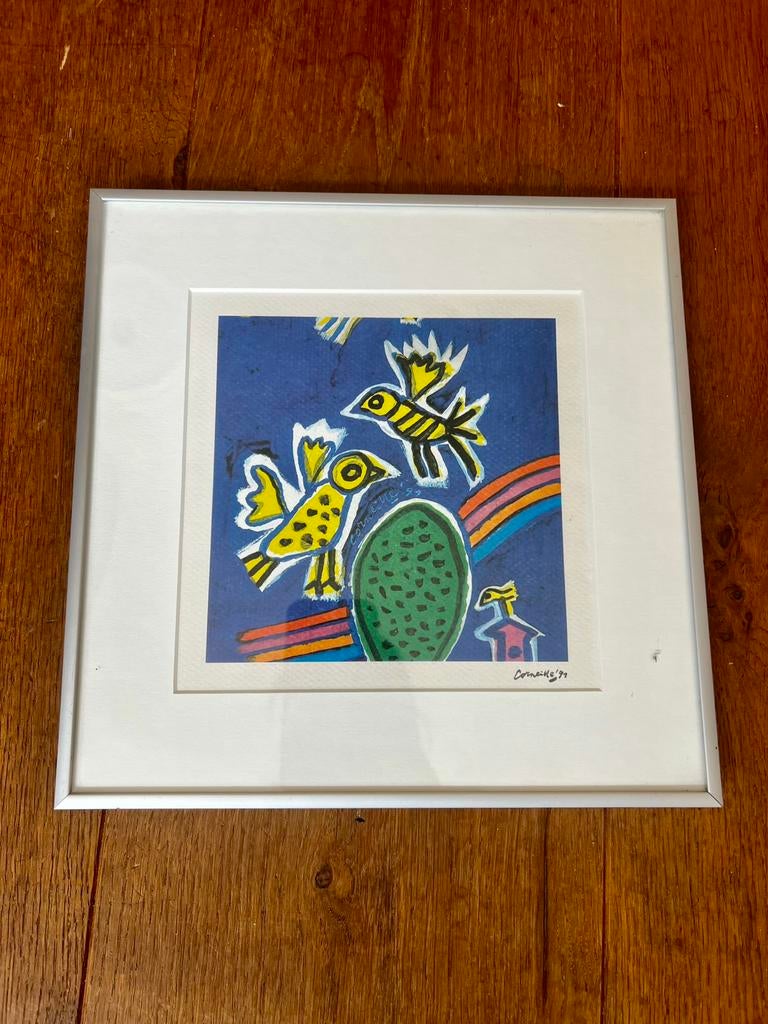 Corneille zeedruk The Tie uit 1991, Antiek en Kunst, Kunst | Litho's en Zeefdrukken, Ophalen