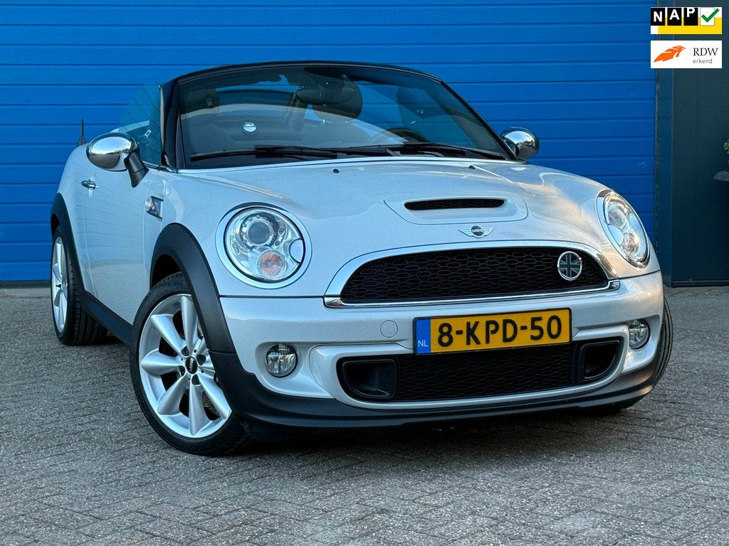 Mini Mini Roadster 1.6 Cooper S Chili|Cabriolet, Voorwielaandrijving, Stof, Gebruikt, Zwart