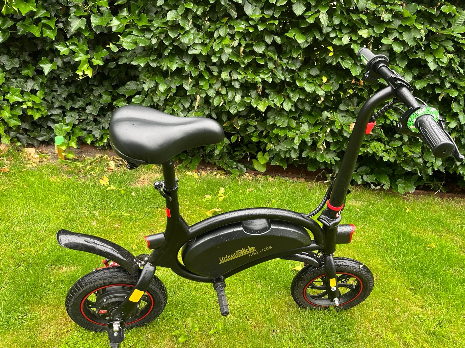 Urban glide mini elektrische fietsje, Minder dan 14 inch, Zo goed als nieuw, Deels opvouwbaar, Schijfrem