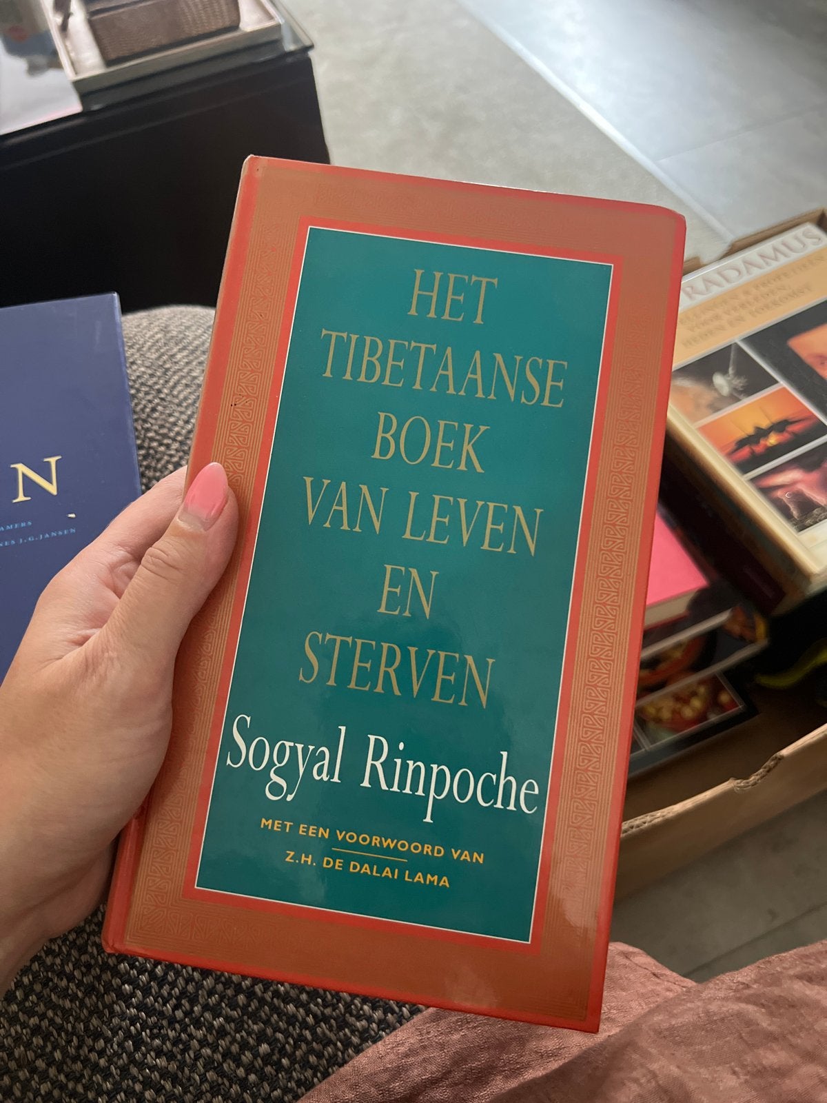 Het Tibetaanse Boek van Leven en Sterven - Sogyal Rinpoche, Boeken, Ophalen of Verzenden, Gelezen, Ziel of Sterfelijkheid, Achtergrond en Informatie