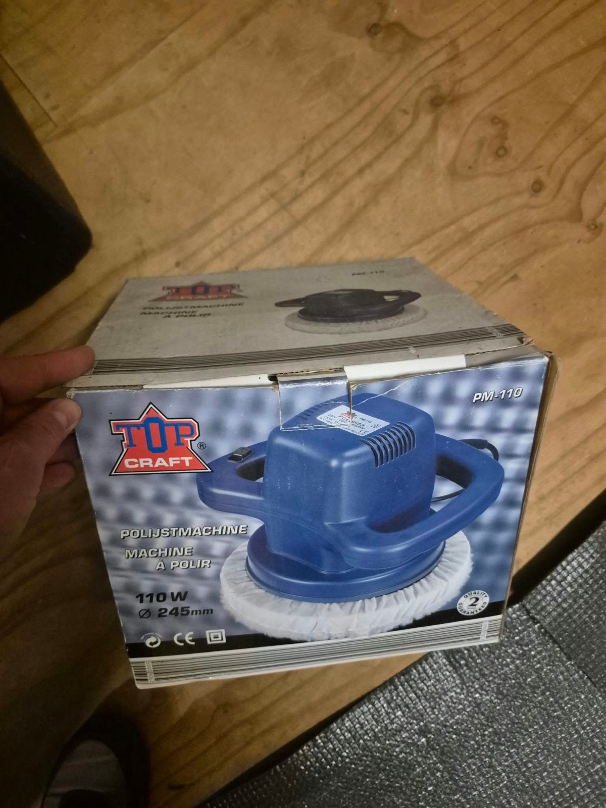 Top Craft PM-110 Polijstmachine 110W, Ophalen of Verzenden, Nieuw, Minder dan 700 watt, Overige typen