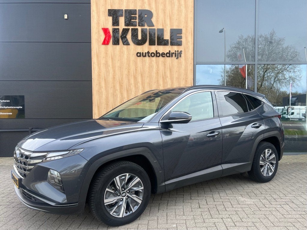 Hyundai TUCSON 1.6 T-GDI 2021 Hybride Automaat, Auto's, Hyundai, Gebruikt, Euro 6, 4 cilinders, 1650 kg